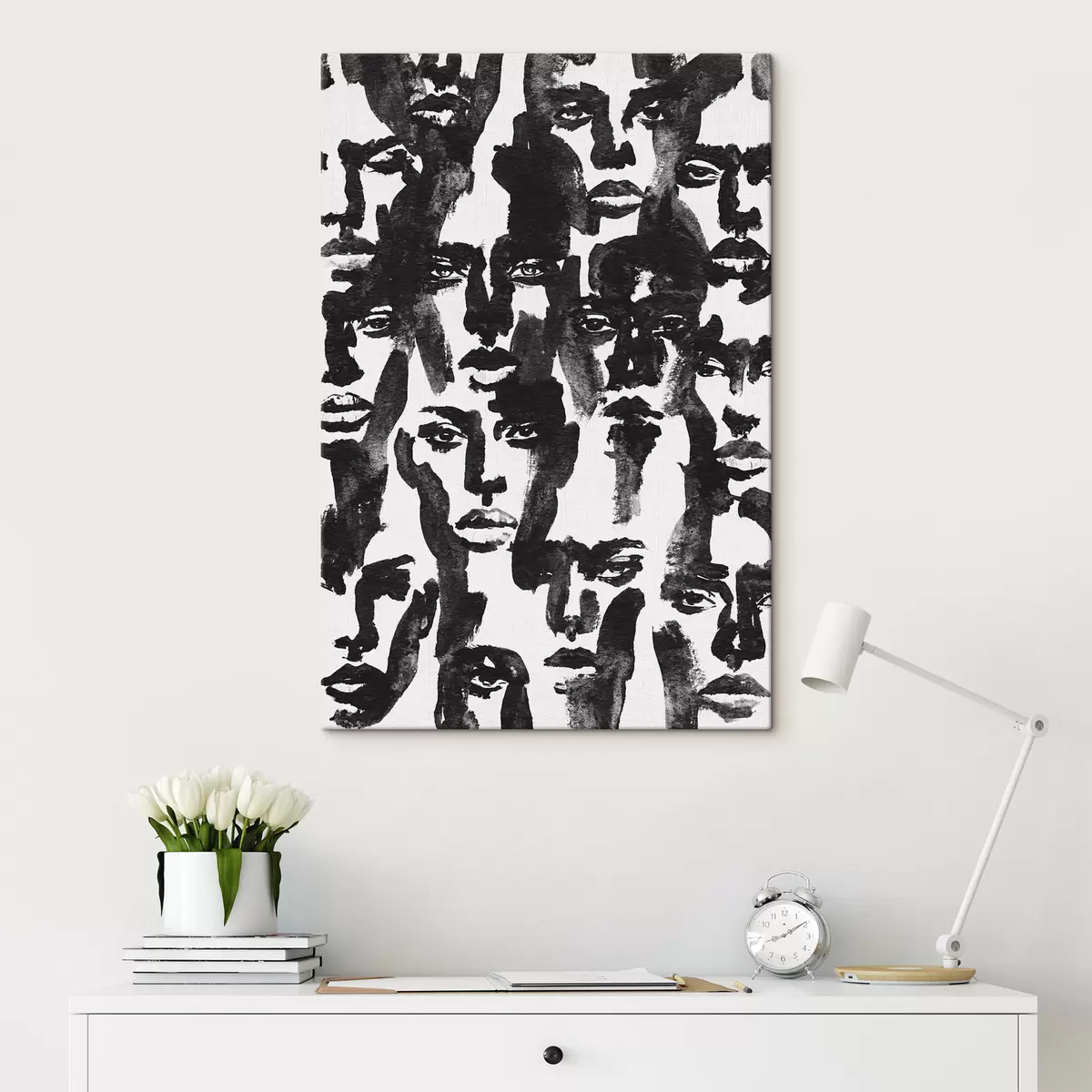 Tablouri Fețe abstracte s50862