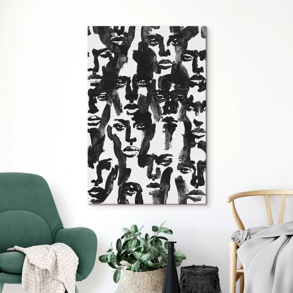 Tablouri Fețe abstracte s50862