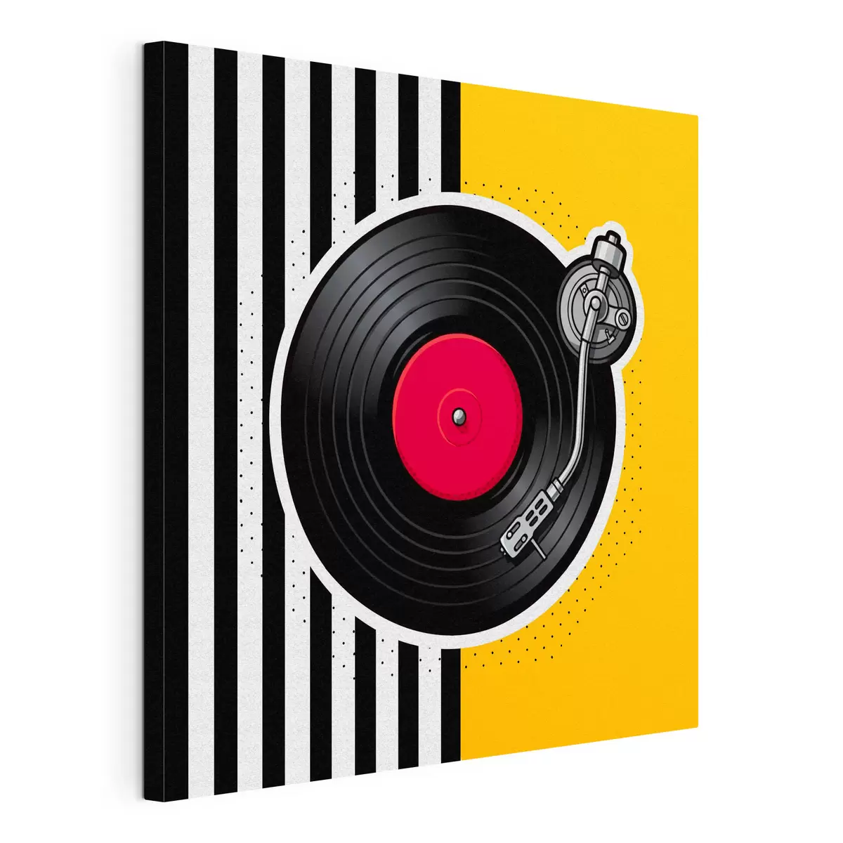 Tablouri Atmosferă de vinil pentru melodii nostalgice s50789