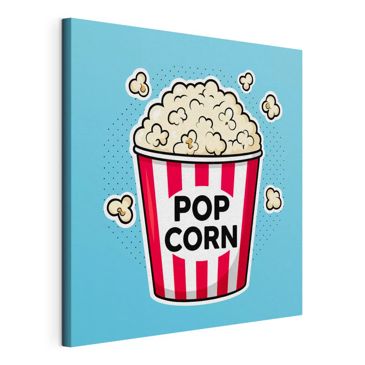 Tablouri Ora gustării cu popcorn delicios s50791