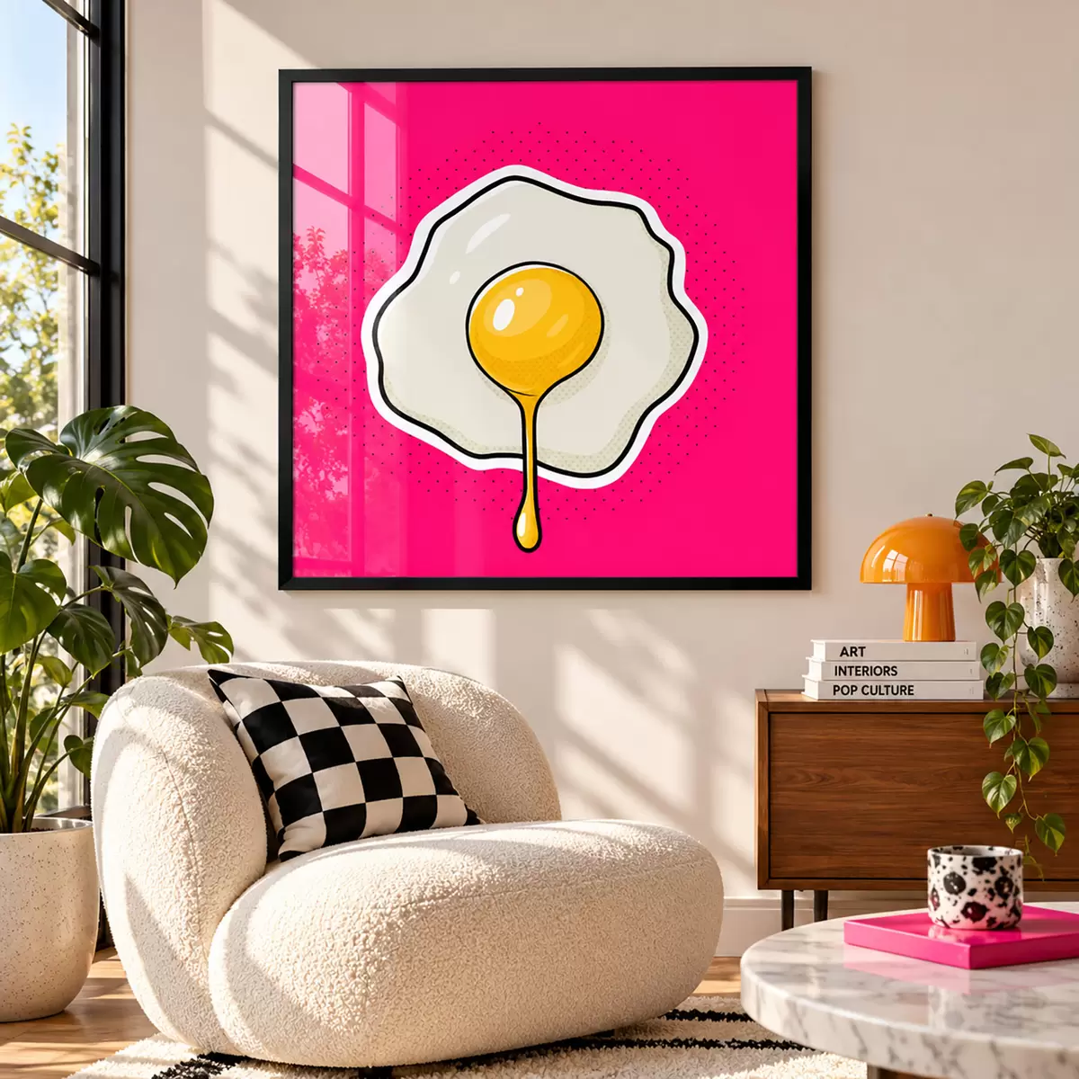 Poster O delicioasă mică dejun cu ouă ochiuri f50788
