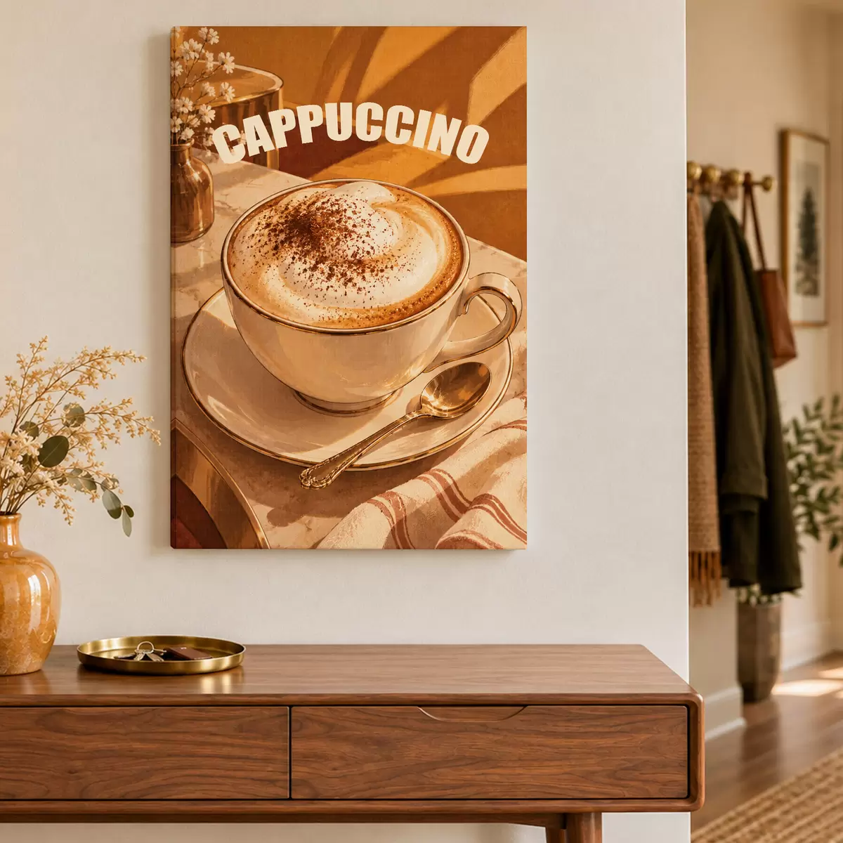 Tablouri Un cappuccino delicios care să-ți înveselească ziua s50874