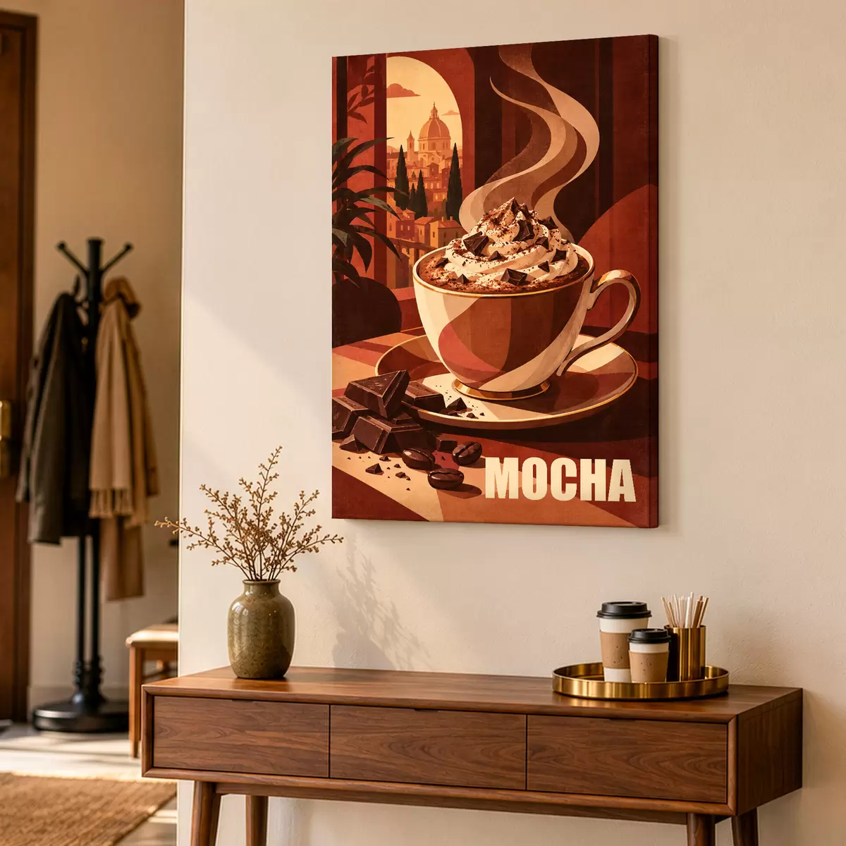 Tablouri O delicioasă aromă intensă de mocha la fiecare înghițitură s50876