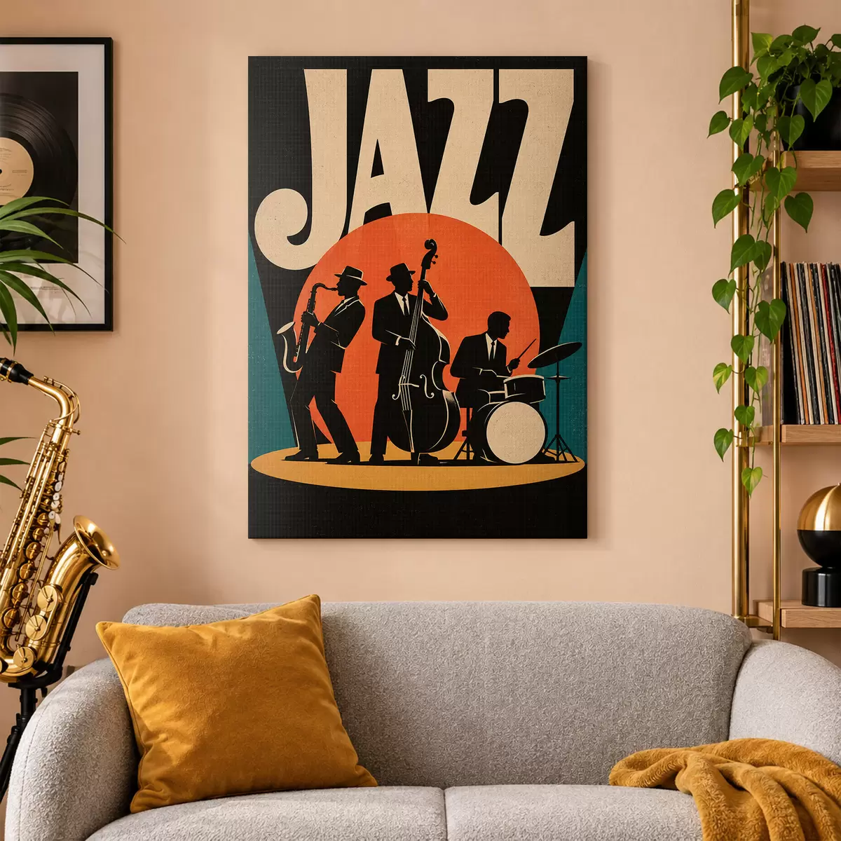 Tablouri O noapte plină de ritmuri de jazz s50921