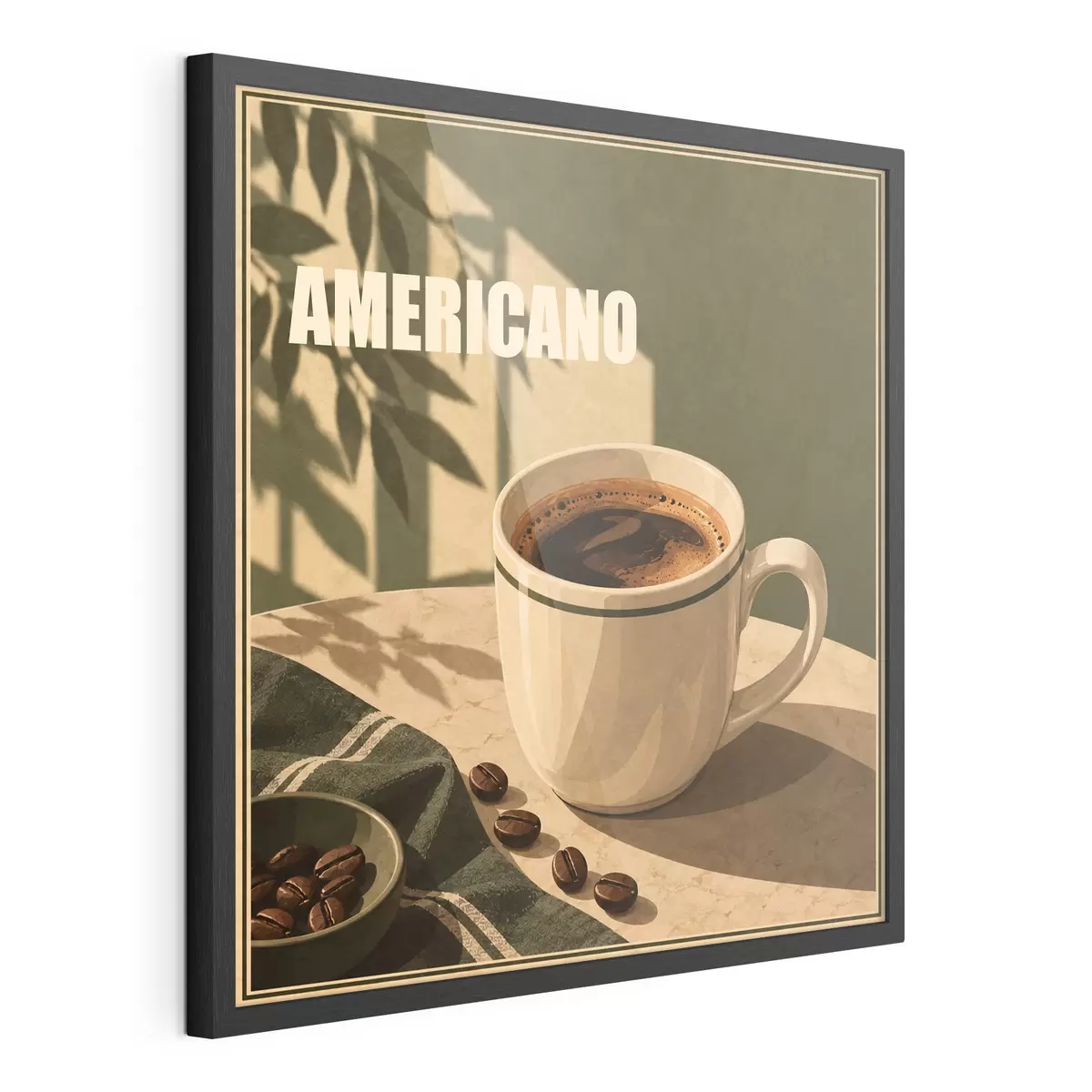 Poster Bucură-te de acest moment cu Americano f50872