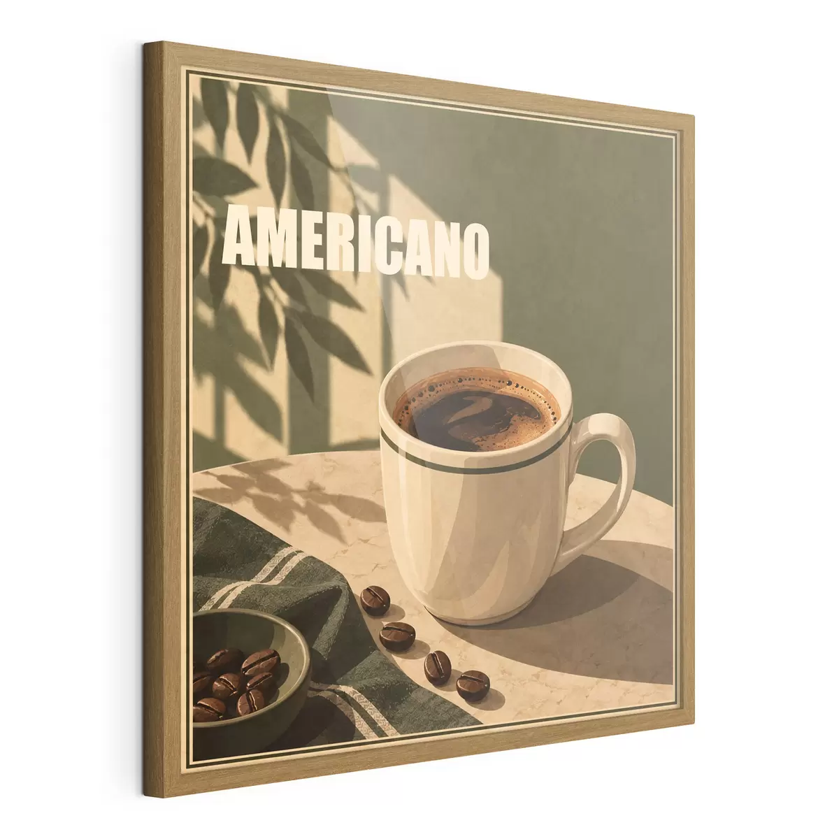 Poster Bucură-te de acest moment cu Americano f50872