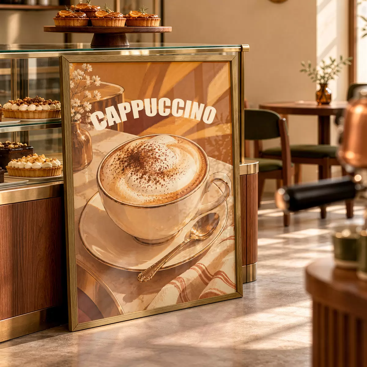Poster O delicioasă băutură de dimineață, preparată la perfecție f50874