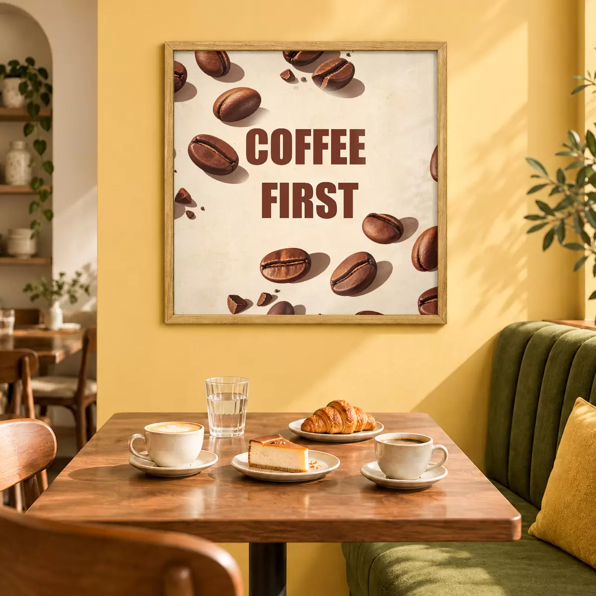 Poster Trezește-te și pregătește-ți cafeaua f50878