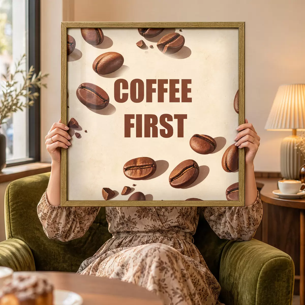 Poster Trezește-te și pregătește-ți cafeaua f50878