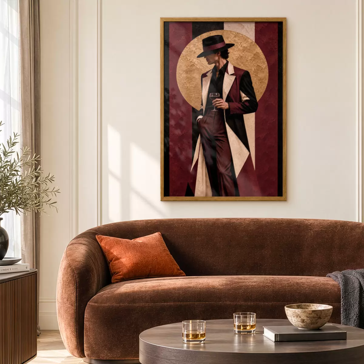 Poster Eleganță rafinată cu un aer vintage f50886