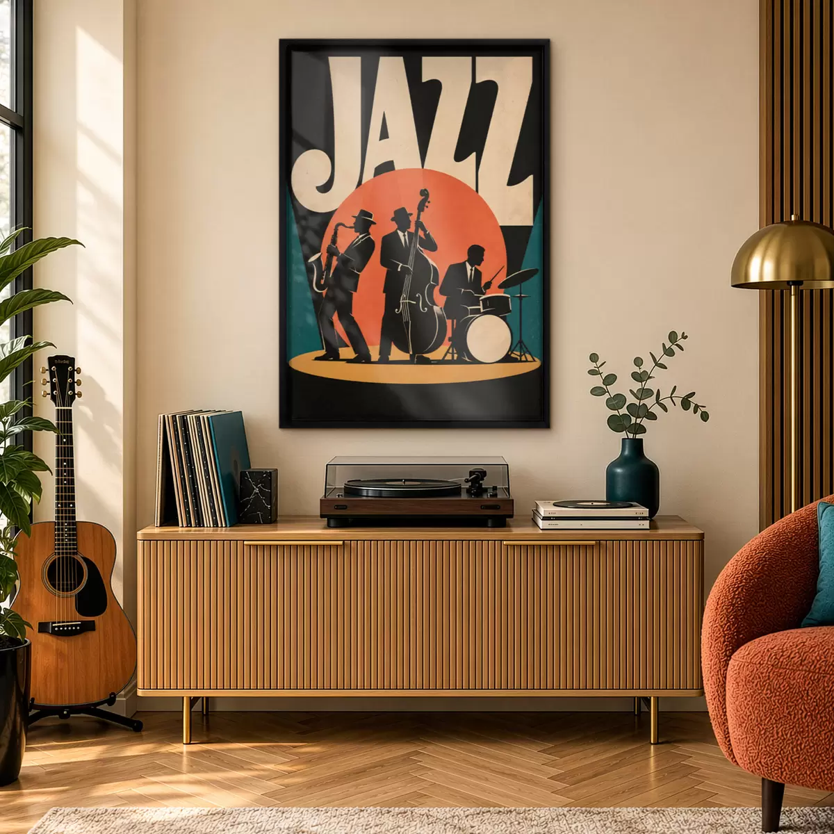 Poster Jazz live: ritmul și sufletul se îmbină f50921