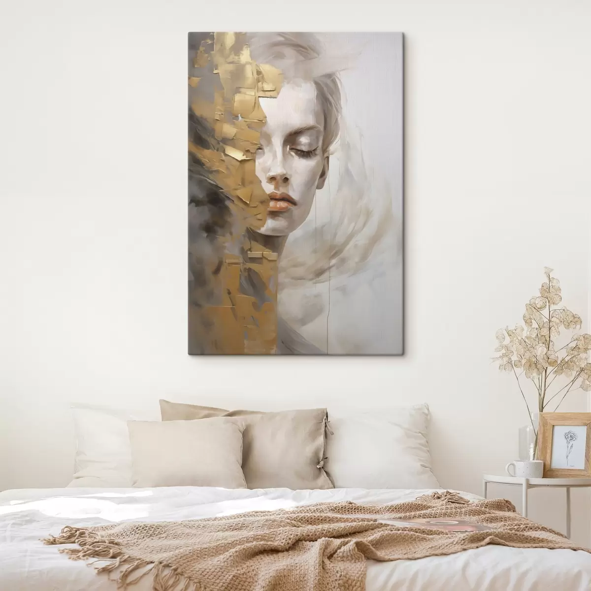 Tablouri Portret abstract, imitație a unui tablou s51129