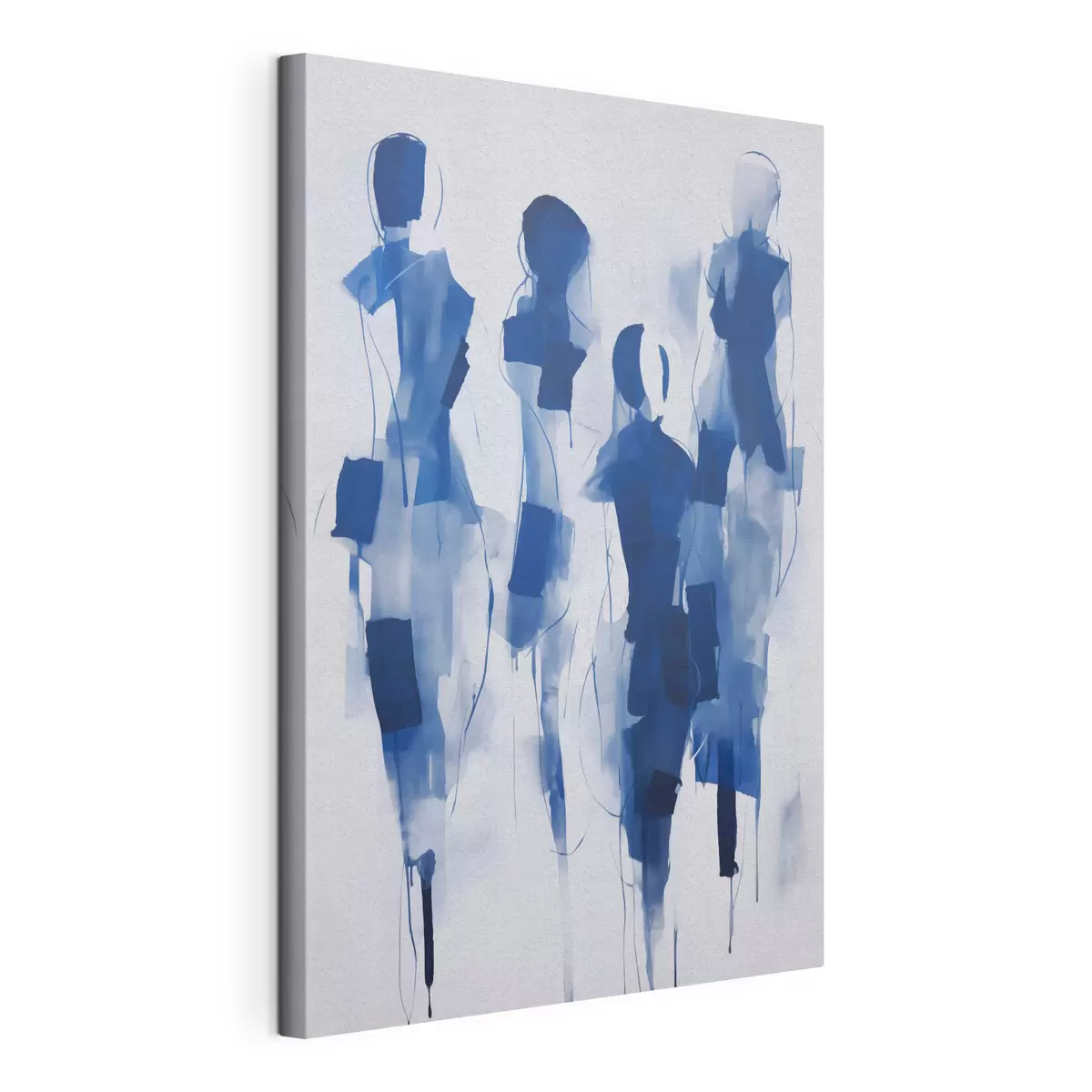 Tablouri Siluete abstracte, imitație de pictură s51131