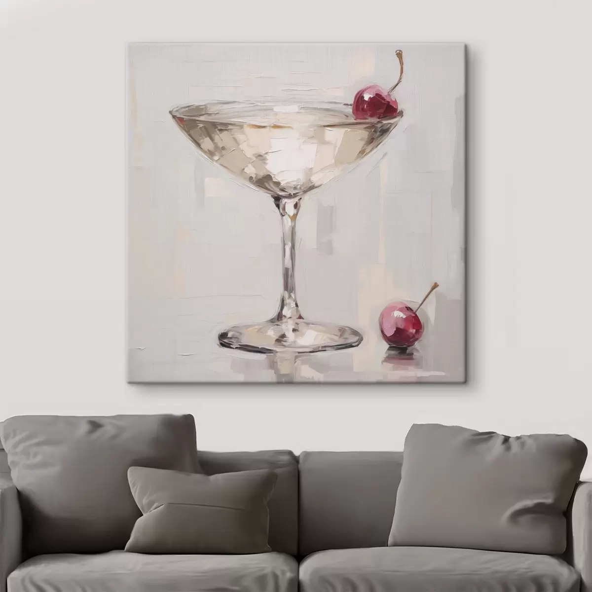 Tablouri Cocktail, imitație a unui tablou s51137