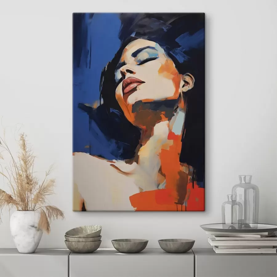 Tablouri Fată adormită, imitație după un tablou s51139