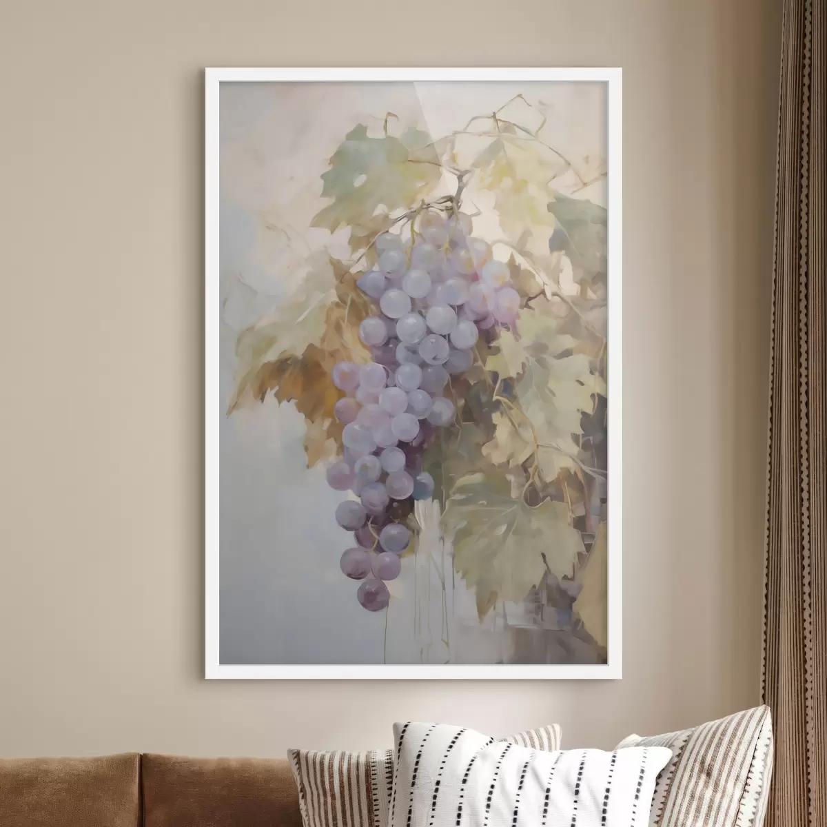 Poster Struguri, imitație după un tablou f51124