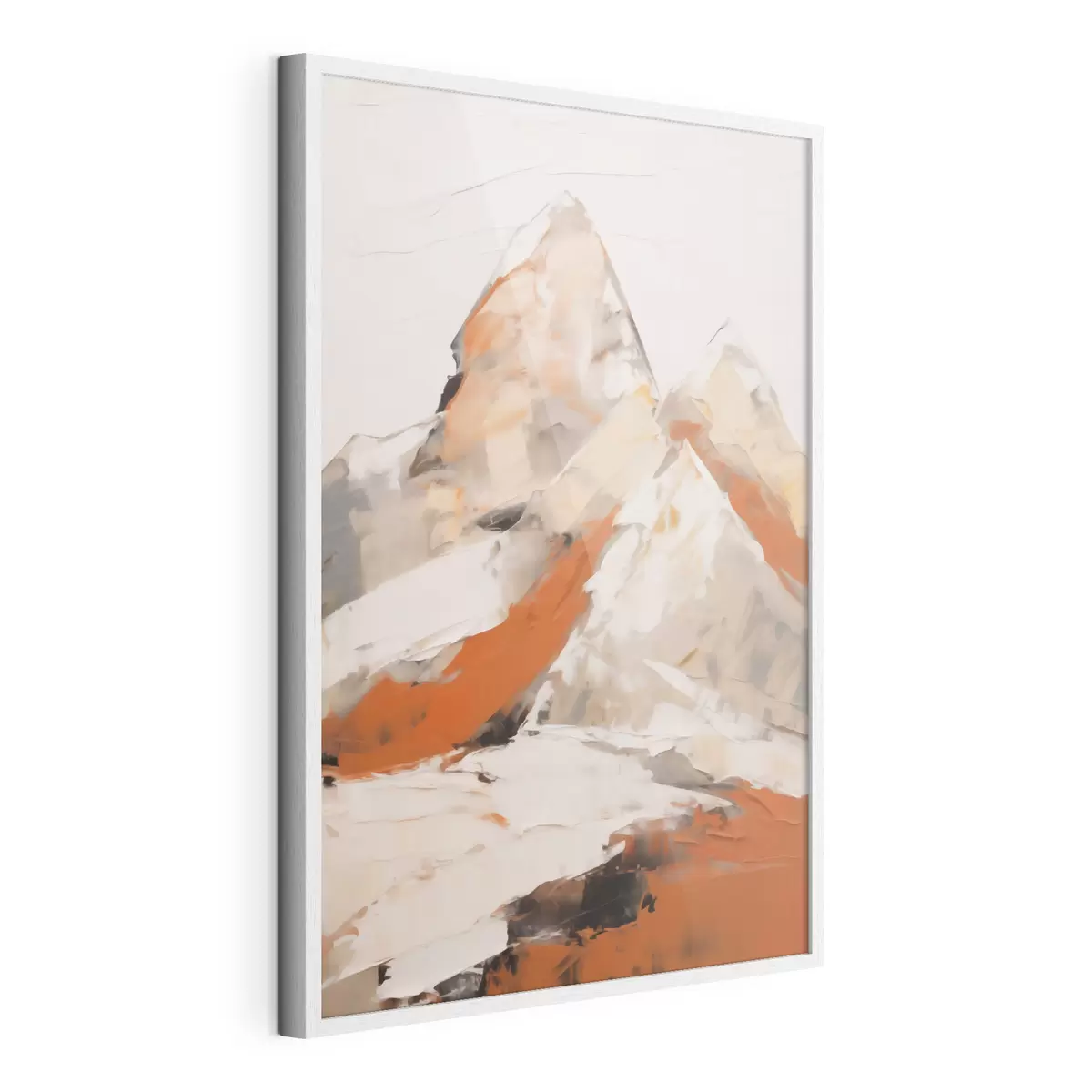 Poster Munti abstracți, imitație a unui tablou f51126