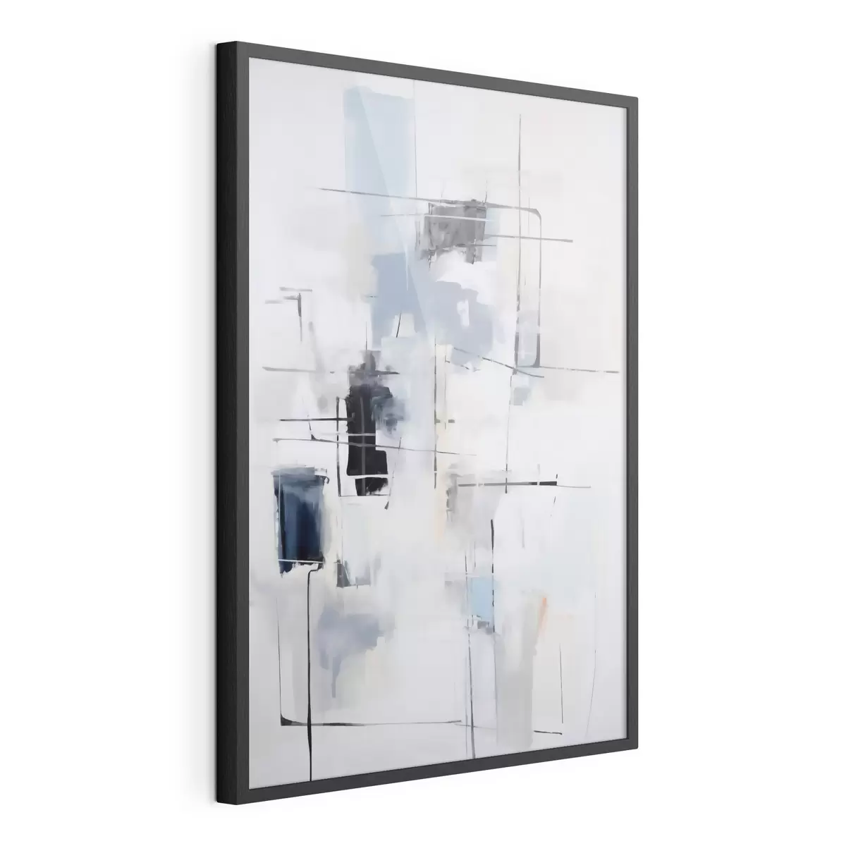 Poster Abstracție haotică, imitație a picturii f51127