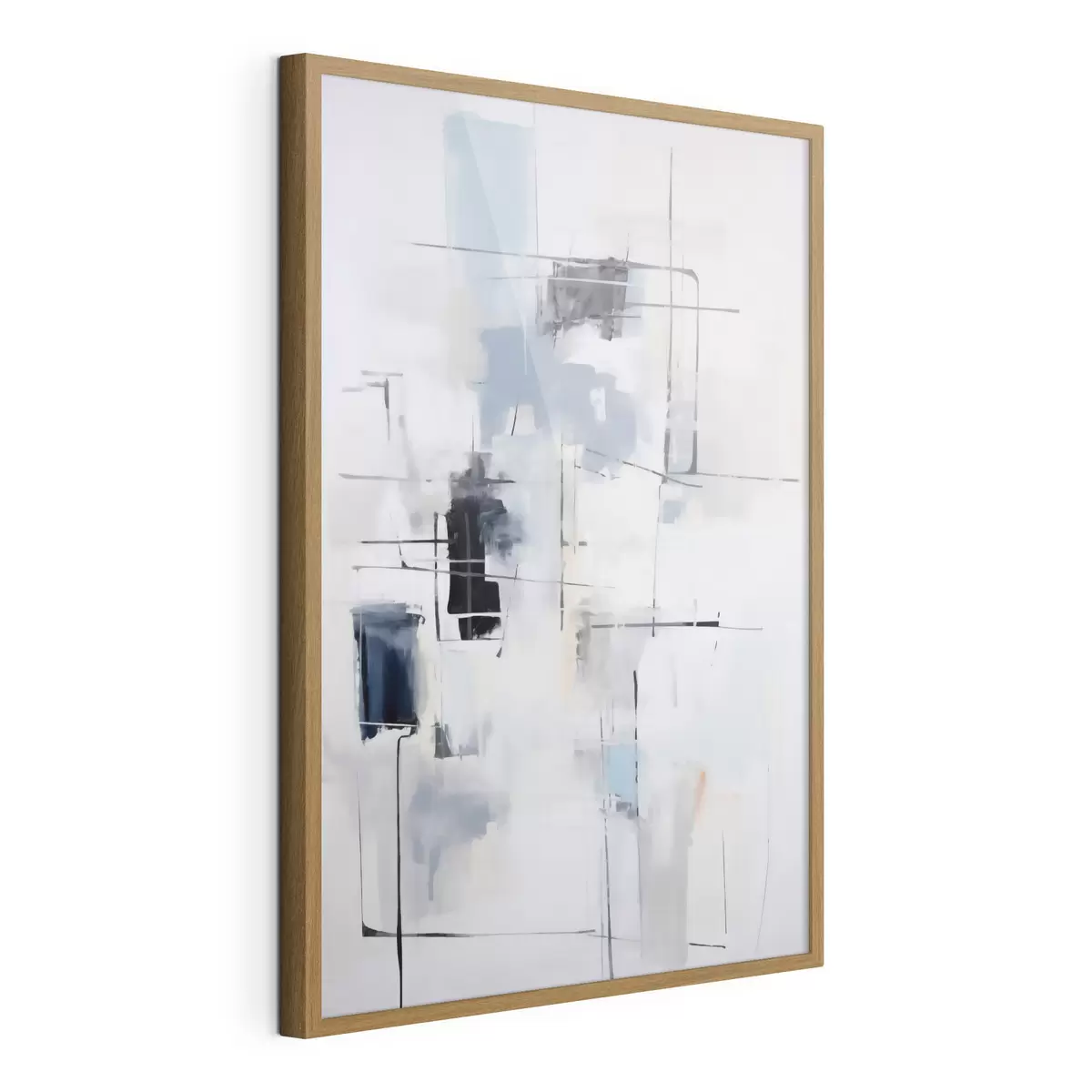 Poster Abstracție haotică, imitație a picturii f51127