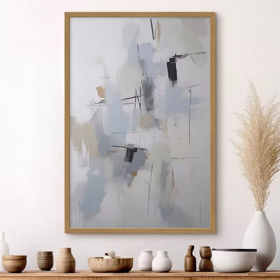 fototapet Abstracție haotică, imitație a picturii f51128