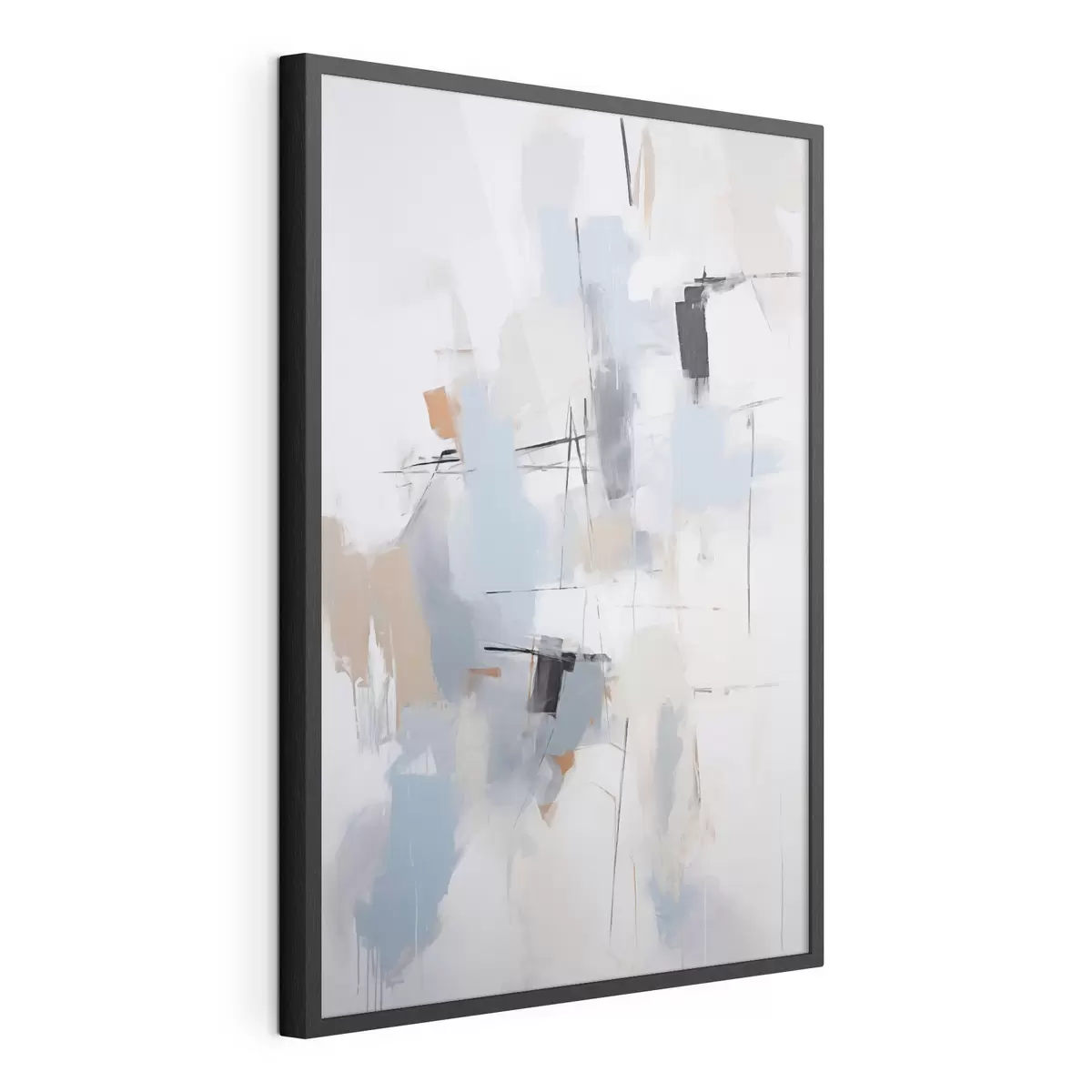 Poster Abstracție haotică, imitație a picturii f51128