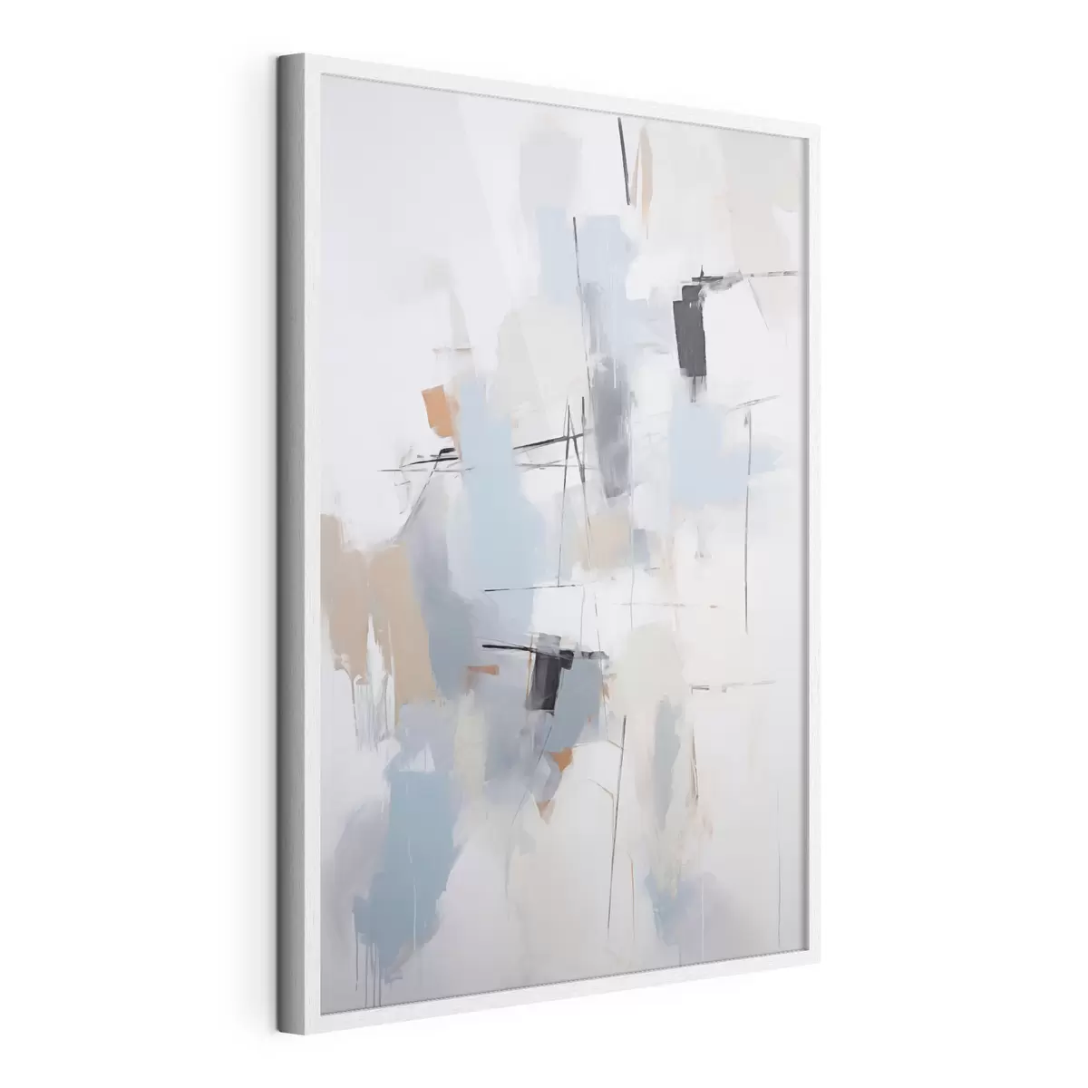 Poster Abstracție haotică, imitație a picturii f51128