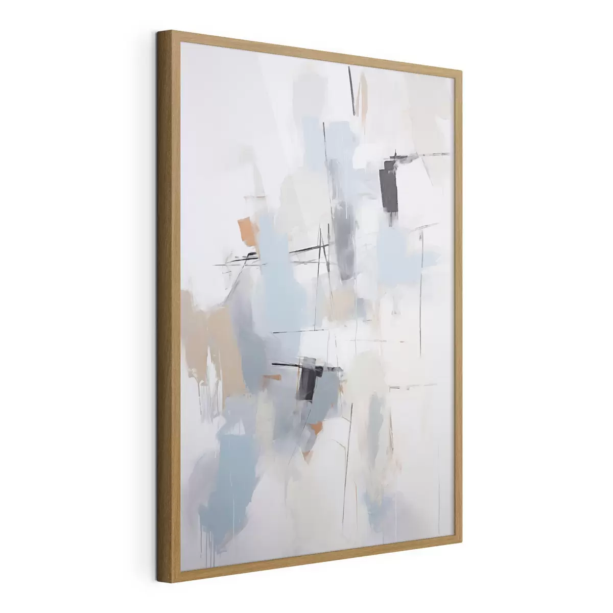 Poster Abstracție haotică, imitație a picturii f51128