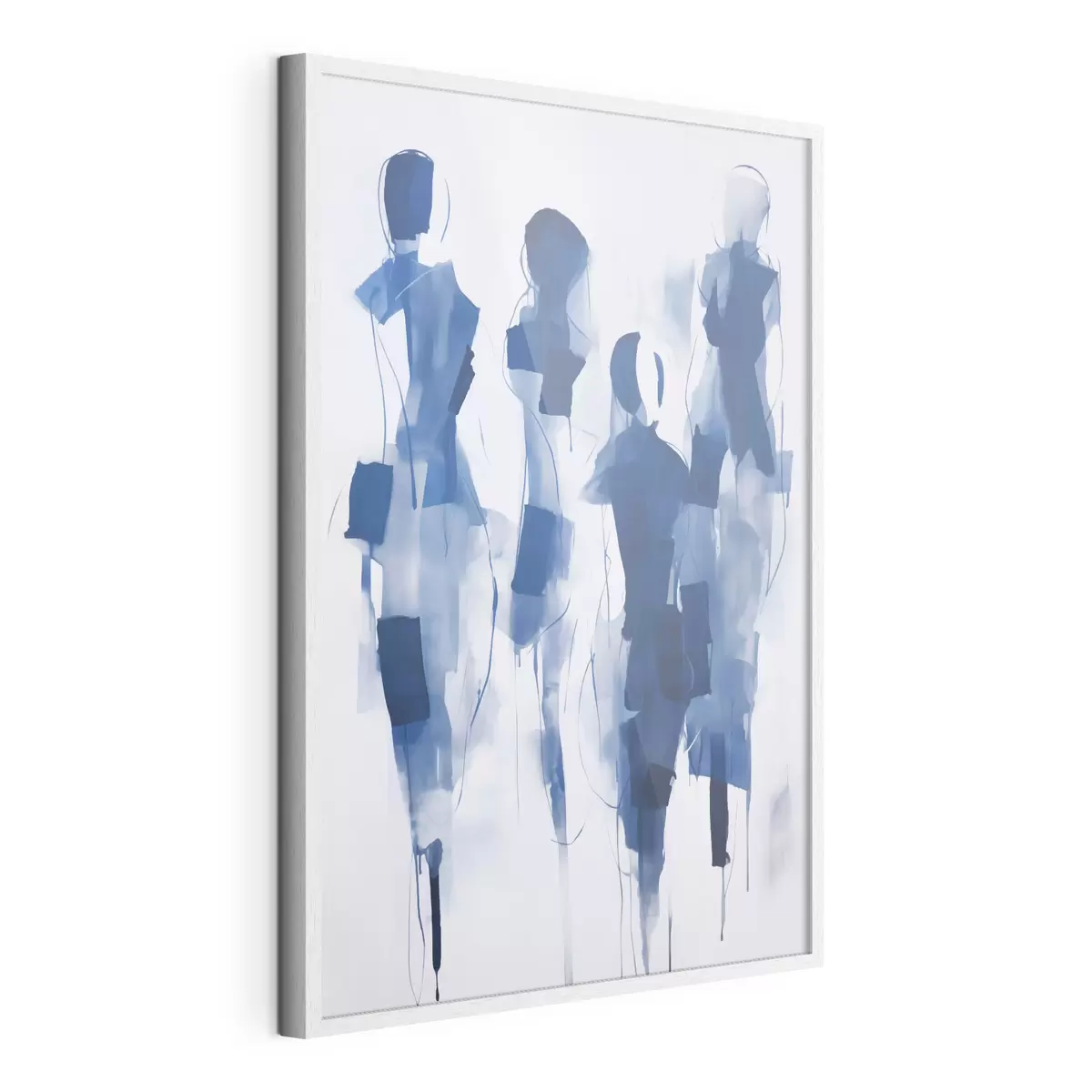 Poster Siluete abstracte, imitație de pictură f51131