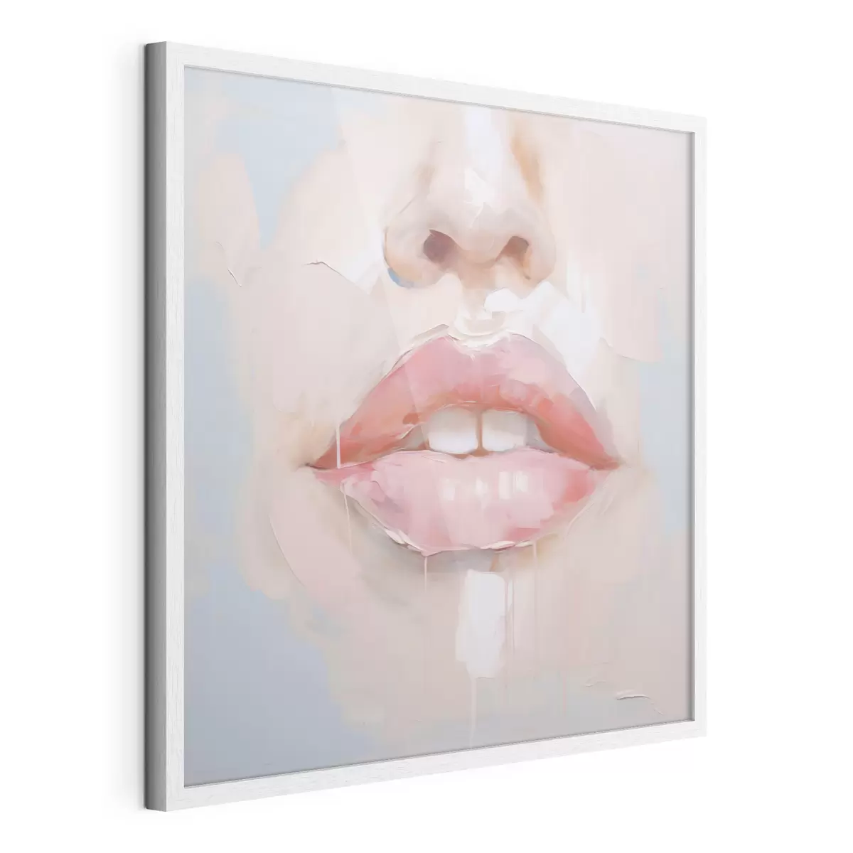 Poster Buzele, imitație după un tablou f51138