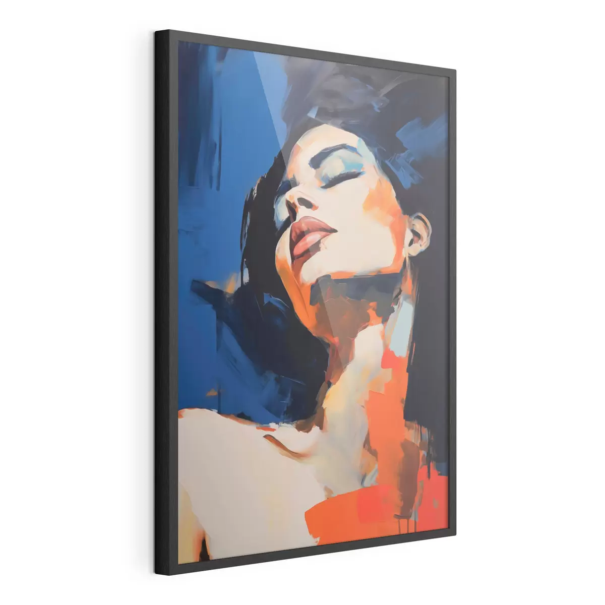 Poster Fată adormită, imitație după un tablou f51139