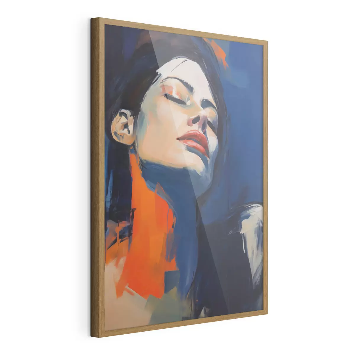 Poster Fată adormită, imitație după un tablou f51140
