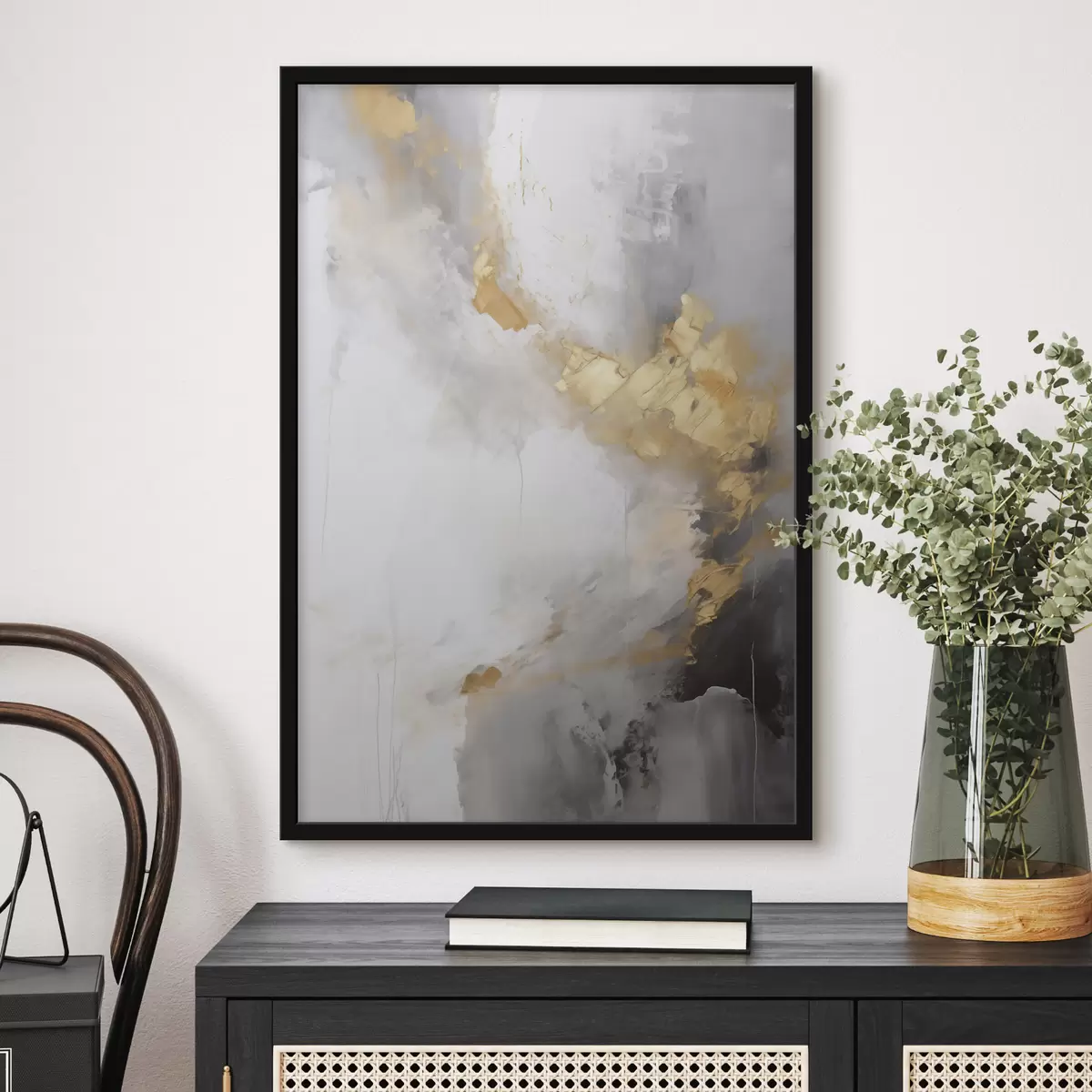 Poster Abstracția modernă, imitația picturii f51142