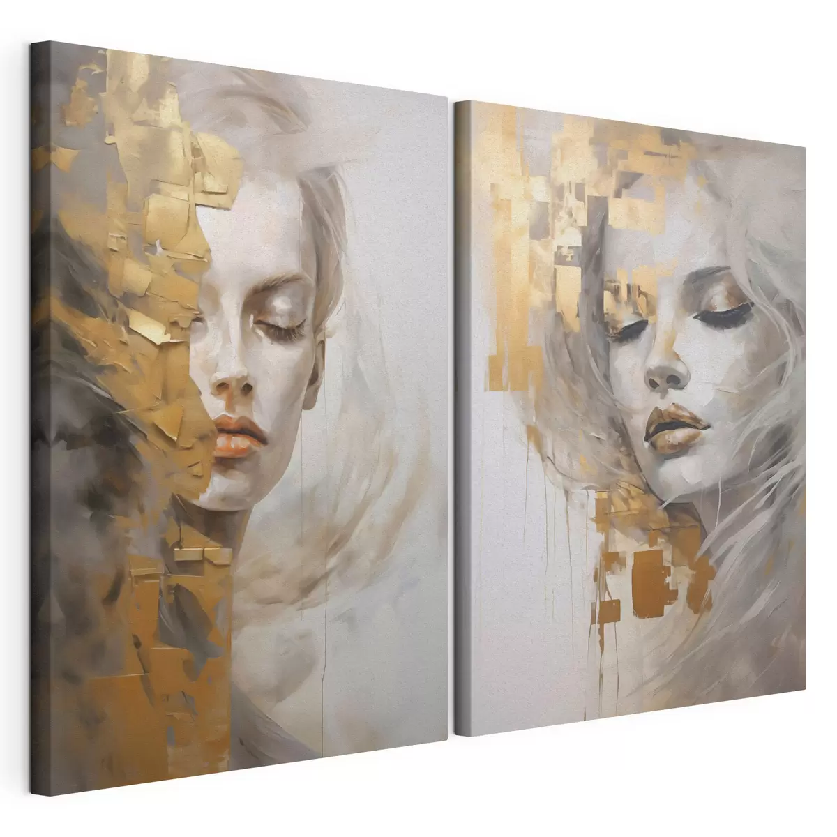 Tablouri Portret abstract, imitație a unui tablou m31096