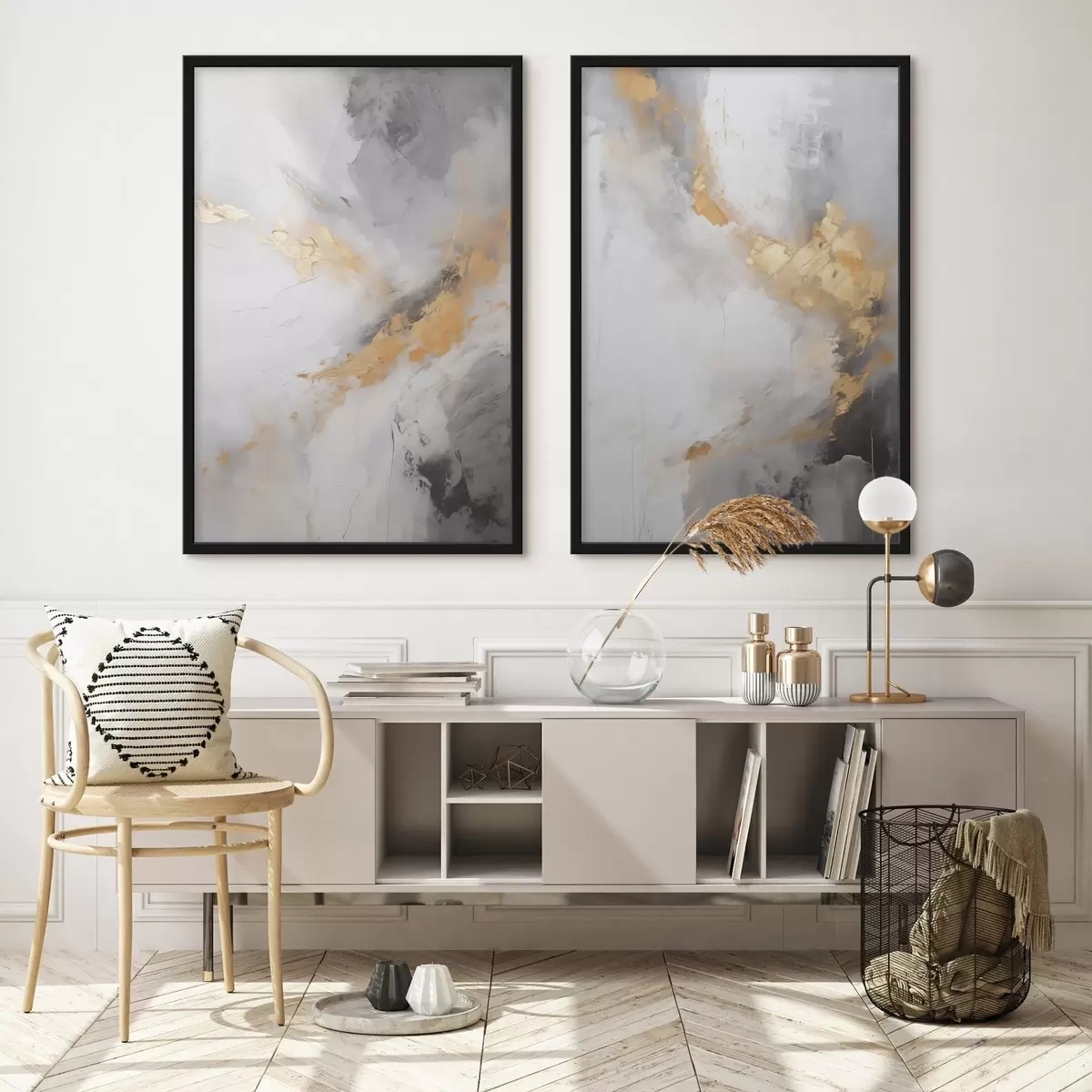 Poster Abstracția modernă, imitația picturii d31102