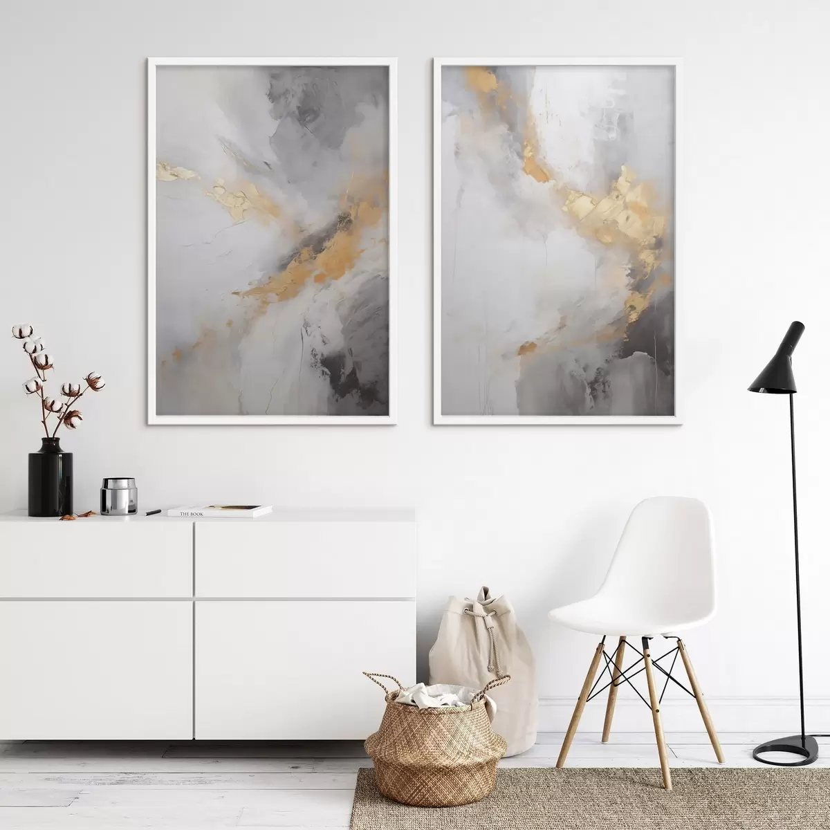 Poster Abstracția modernă, imitația picturii d31102