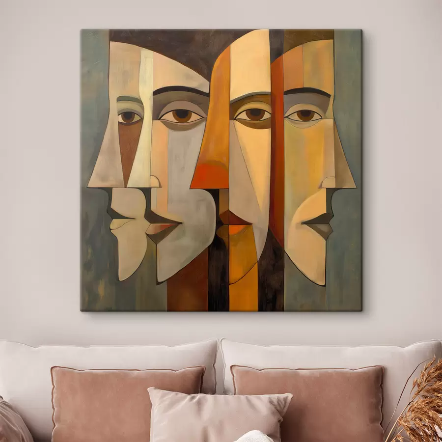 Tablouri Fețe abstracte s51067