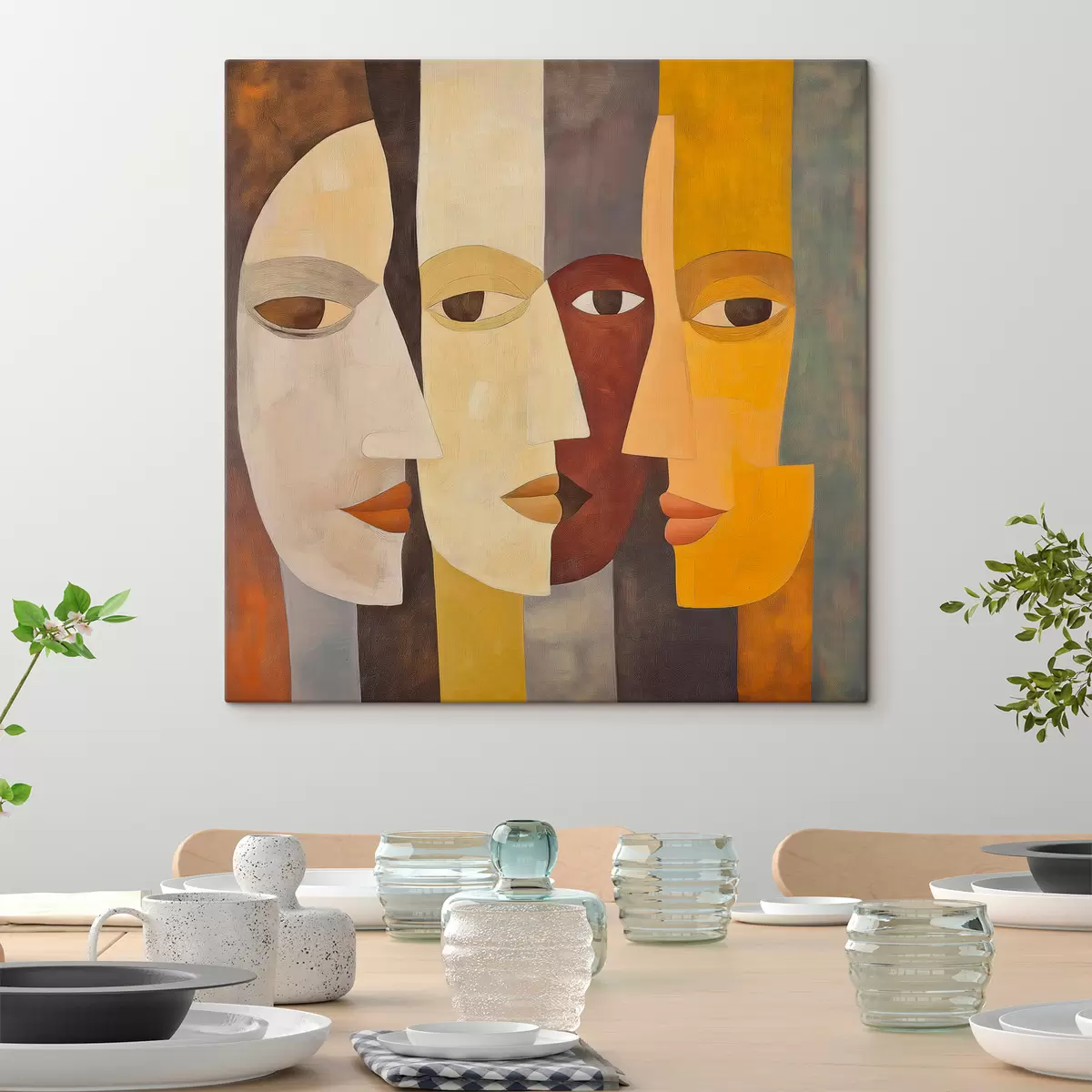 Tablouri Fețe abstracte s51068