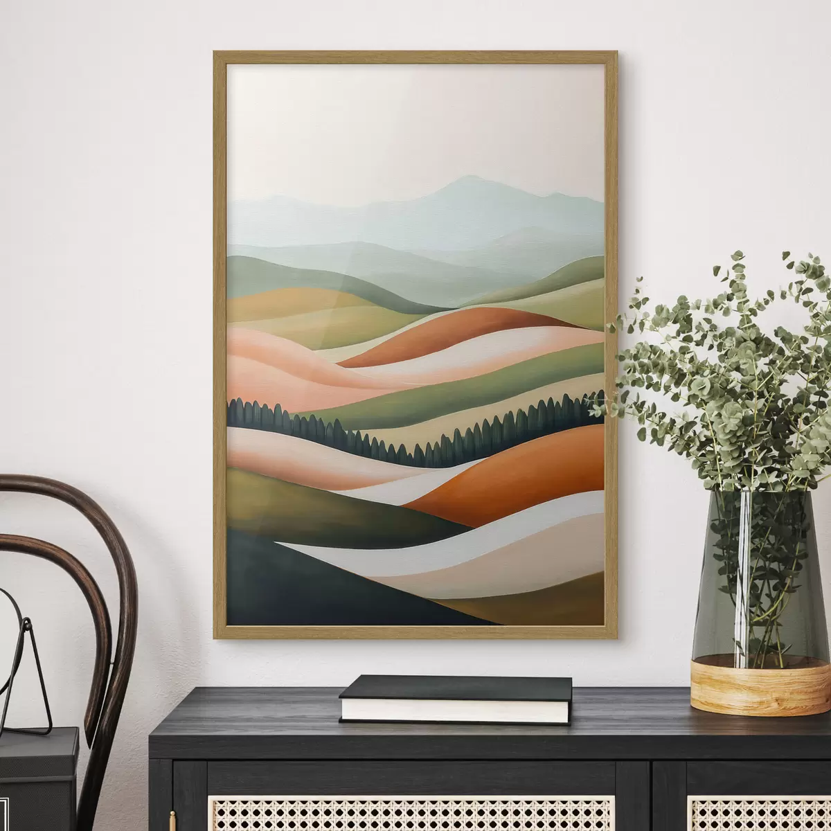 Poster Dealuri pline de culoare f51056