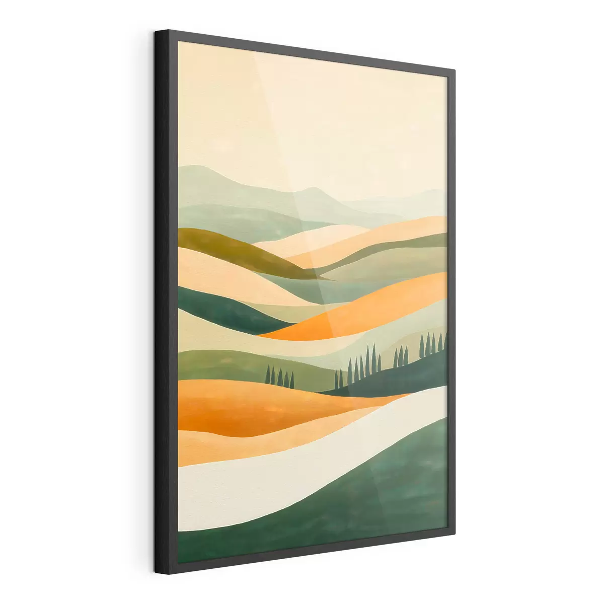 Poster Dealuri pline de culoare f51057