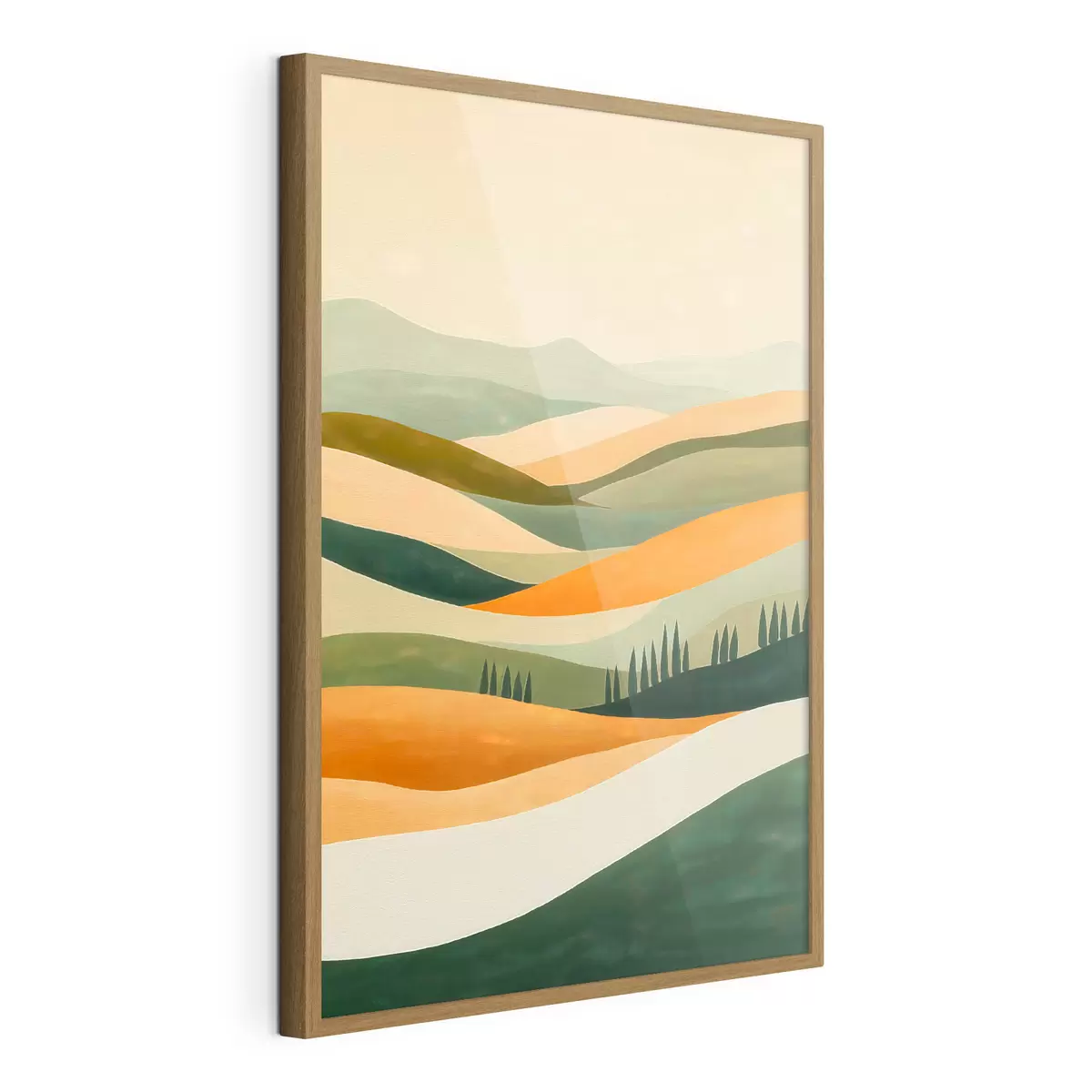 Poster Dealuri pline de culoare f51057