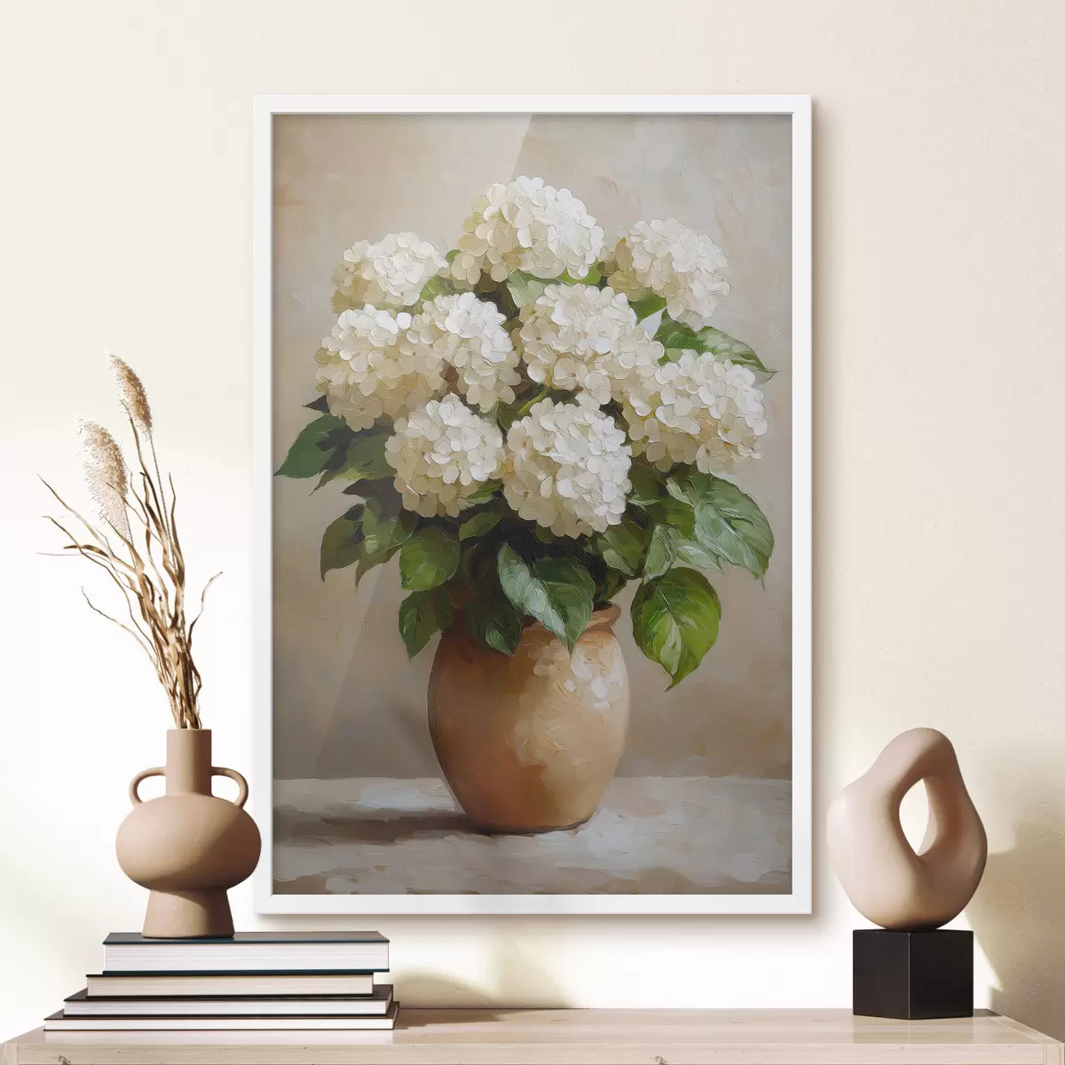 Poster Hortensii albe f51062