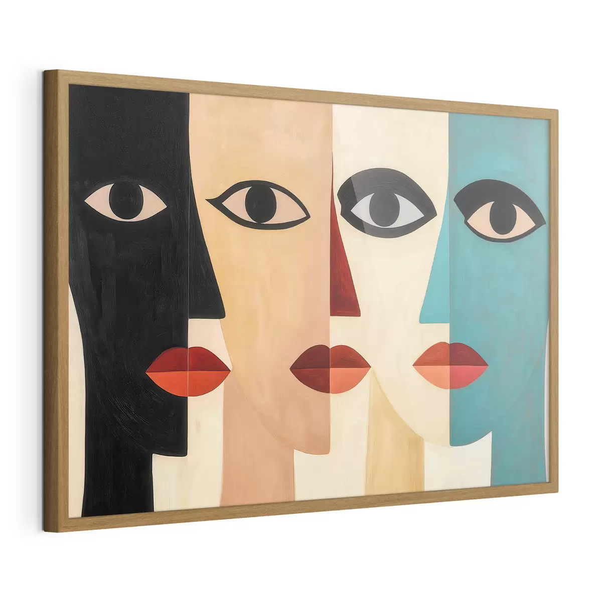 Poster Fețe abstracte f51063