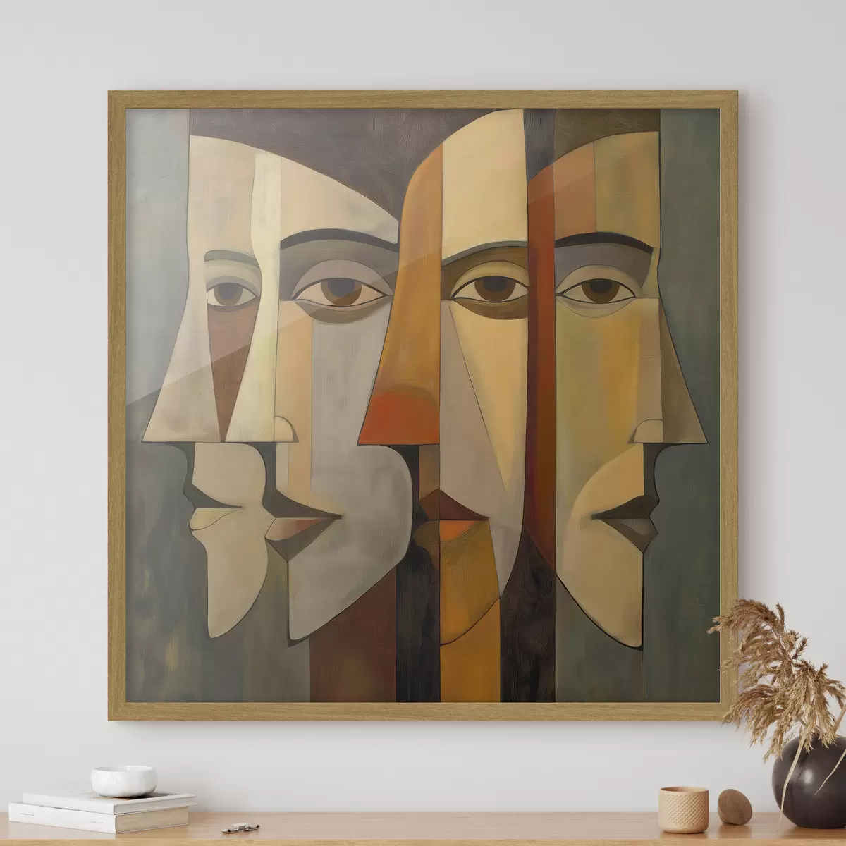 Poster Fețe abstracte f51067