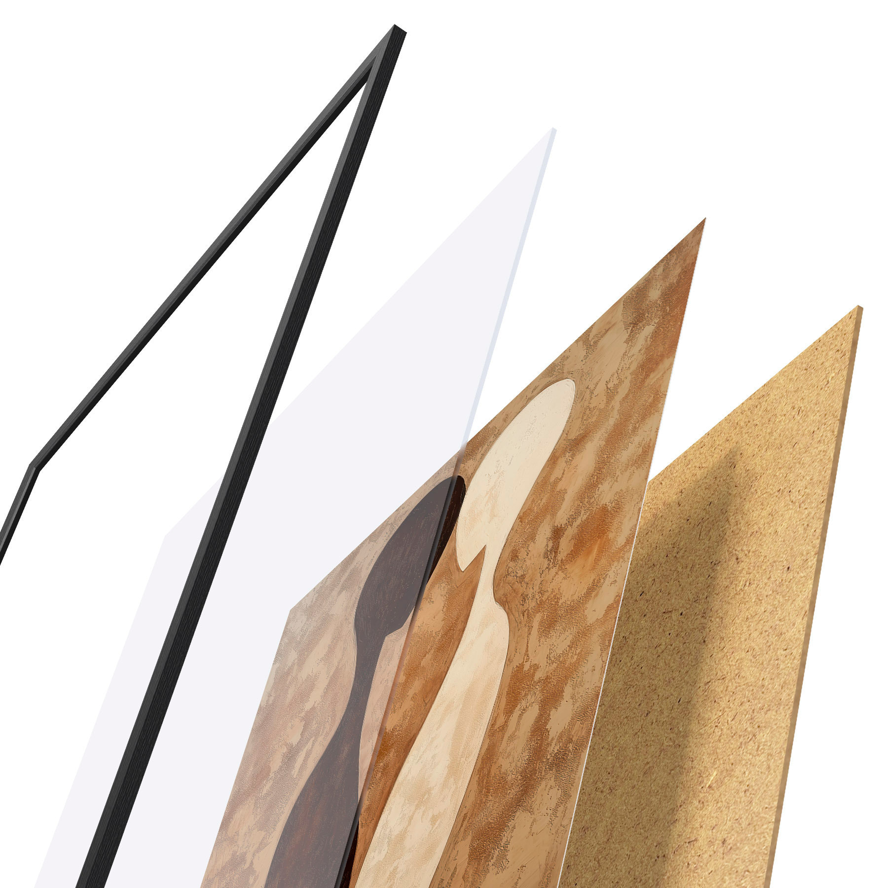 Poster Siluete abstracte d31082