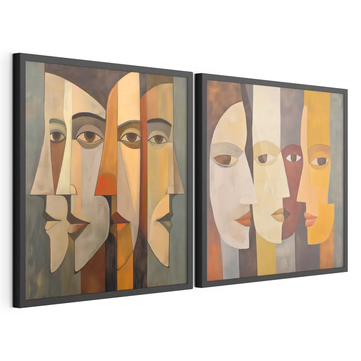 Poster Fețe abstracte d31084