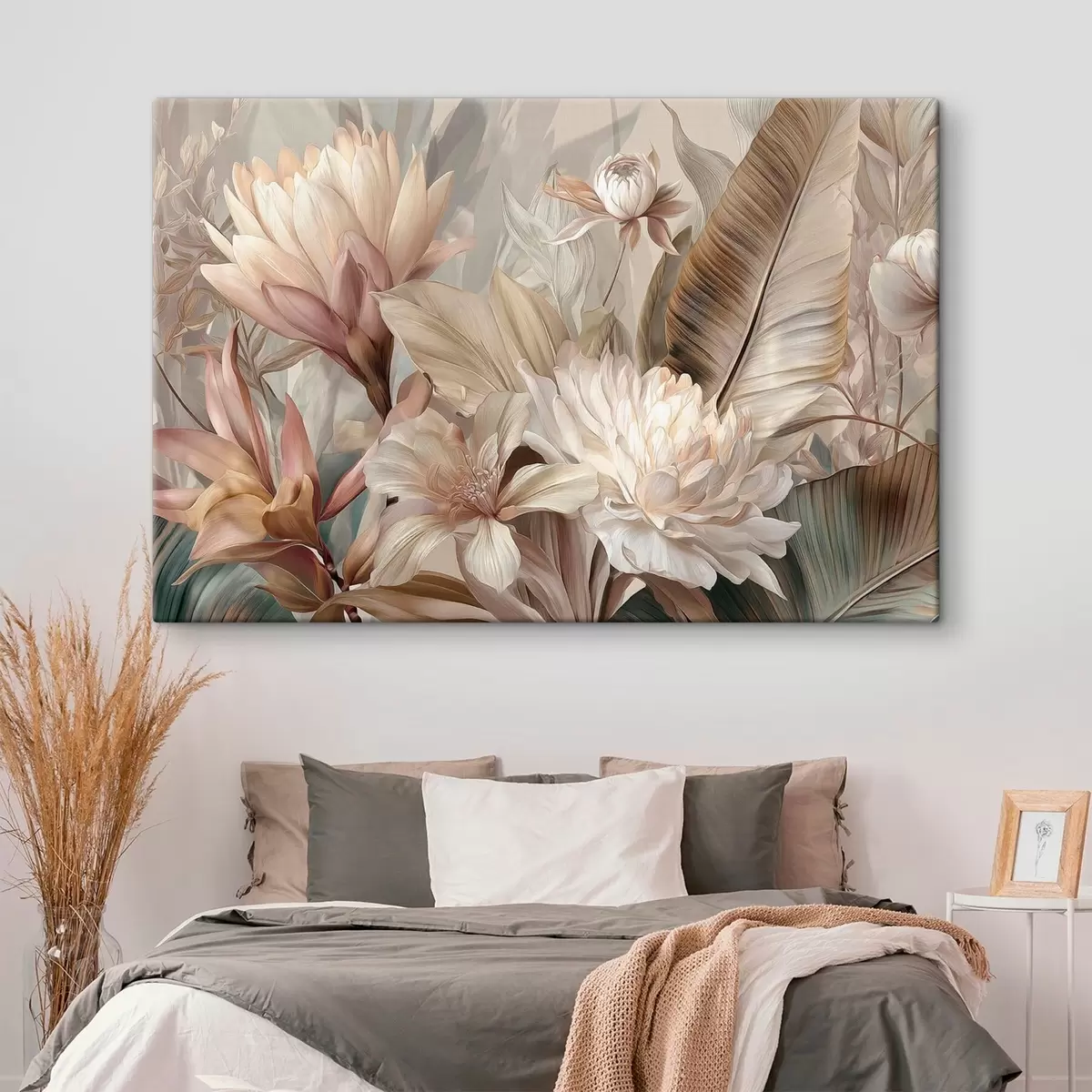 Tablouri Buchet exotic în nuanțe pastelate s51095