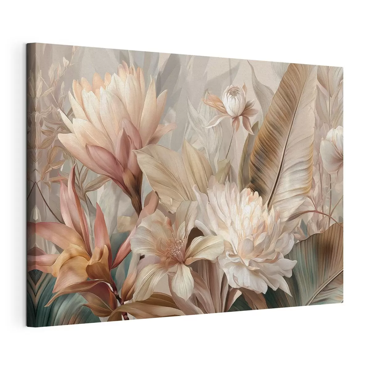 Tablouri Buchet exotic în nuanțe pastelate s51095