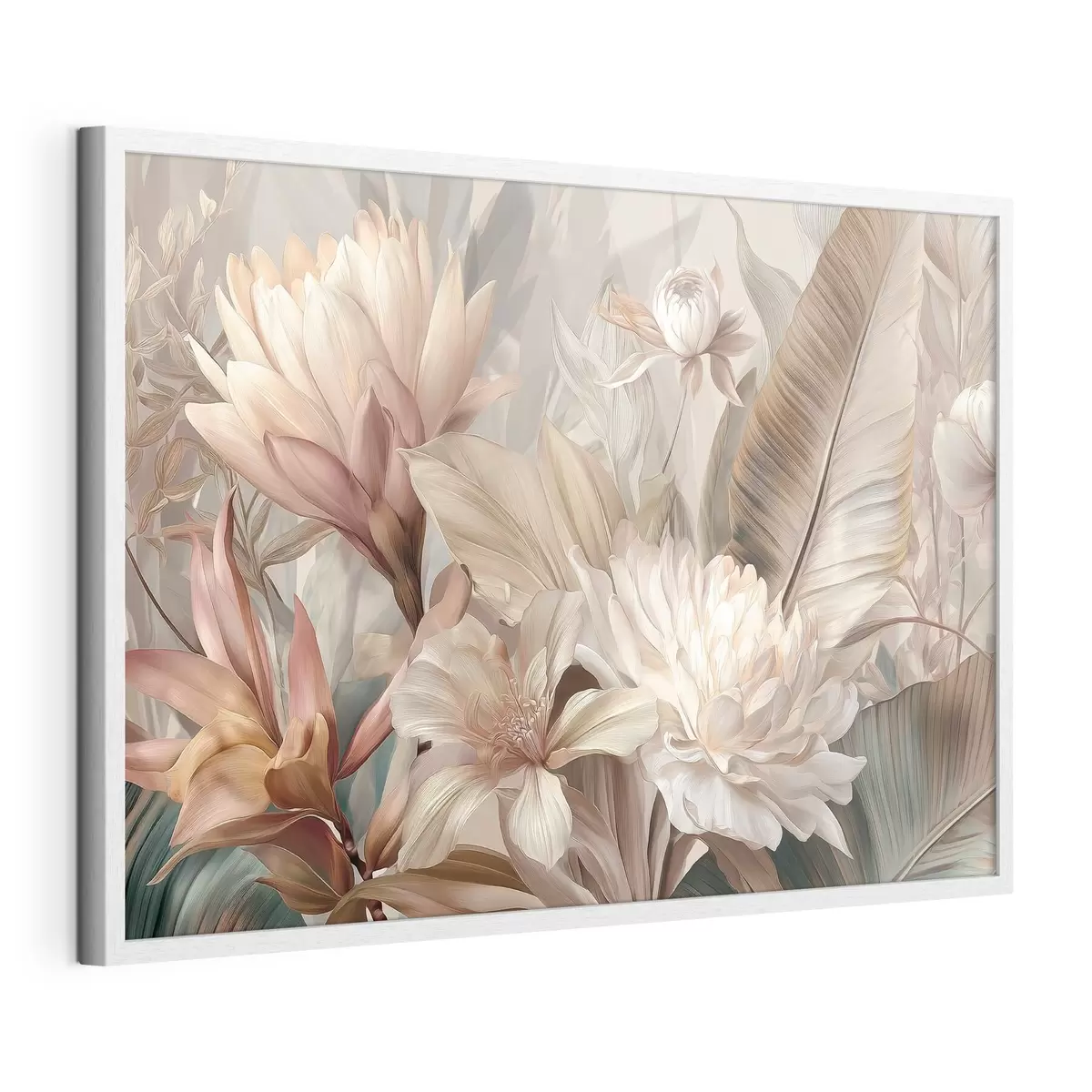 Poster Buchet exotic în nuanțe pastelate f51095