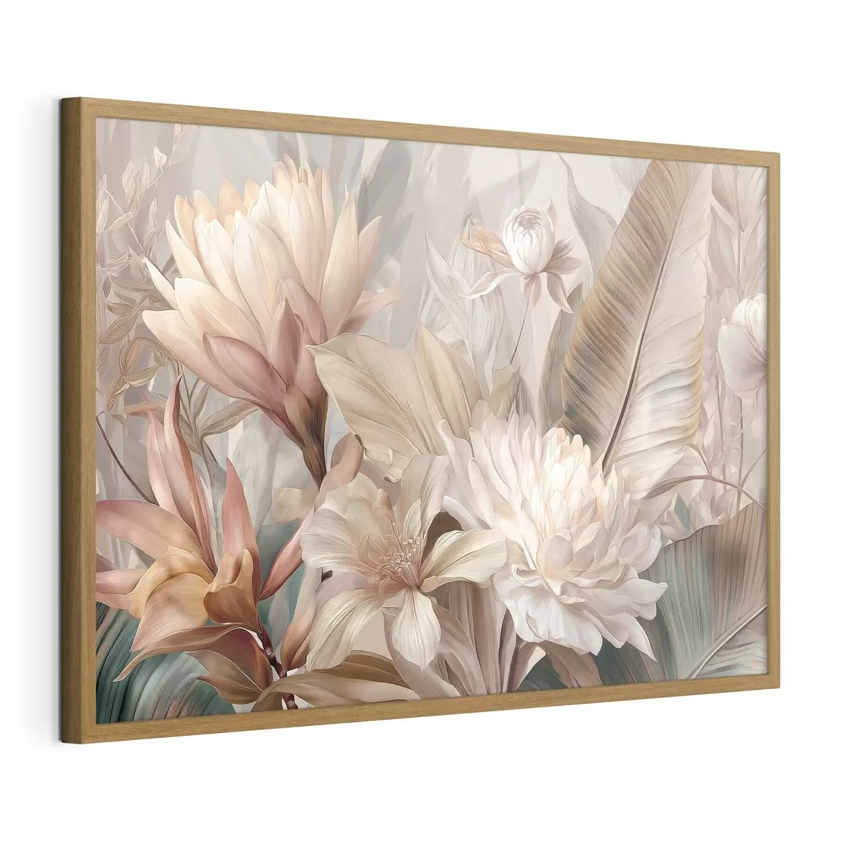 Poster Buchet exotic în nuanțe pastelate f51095