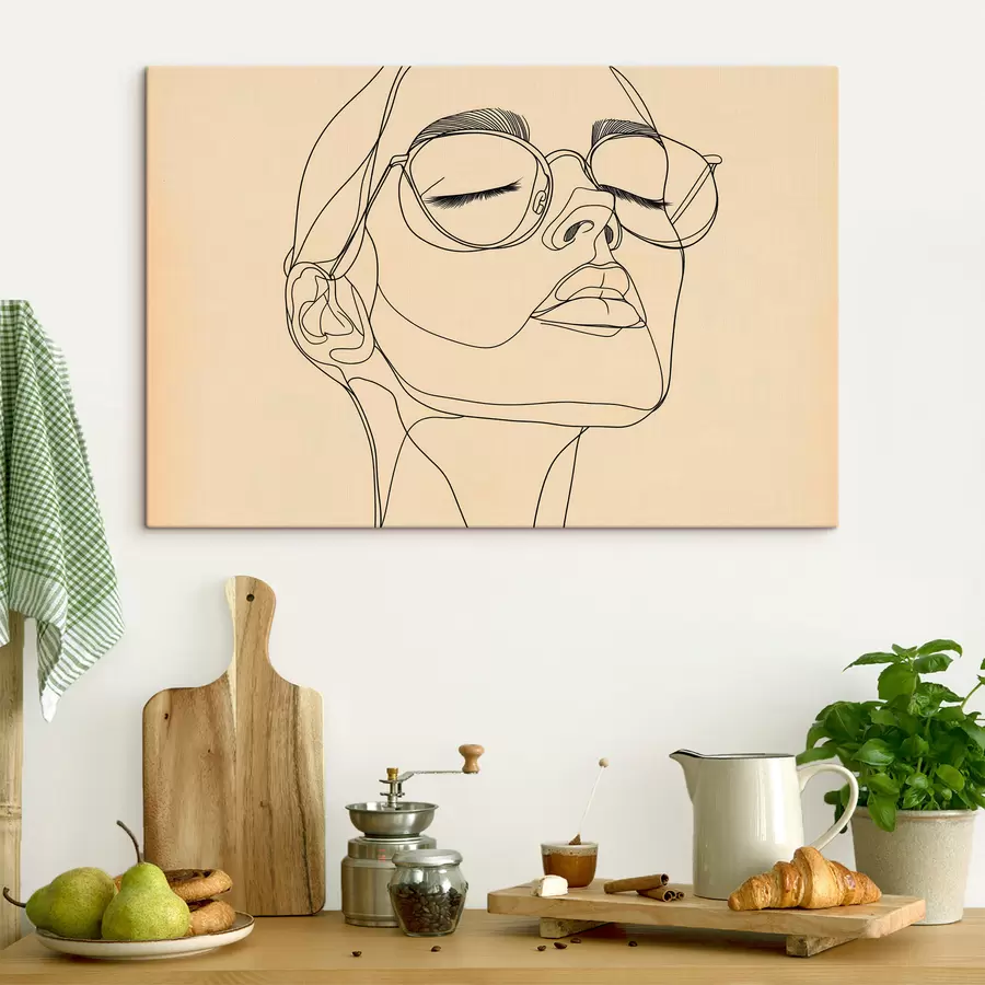 Tablouri Portret liniar al unei femei s51145